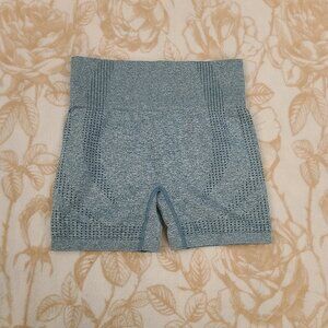 Blue Stretchy Gym Shorts - Small